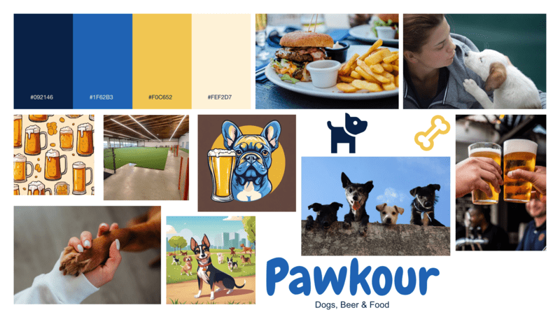 Pawkour Mood Board
