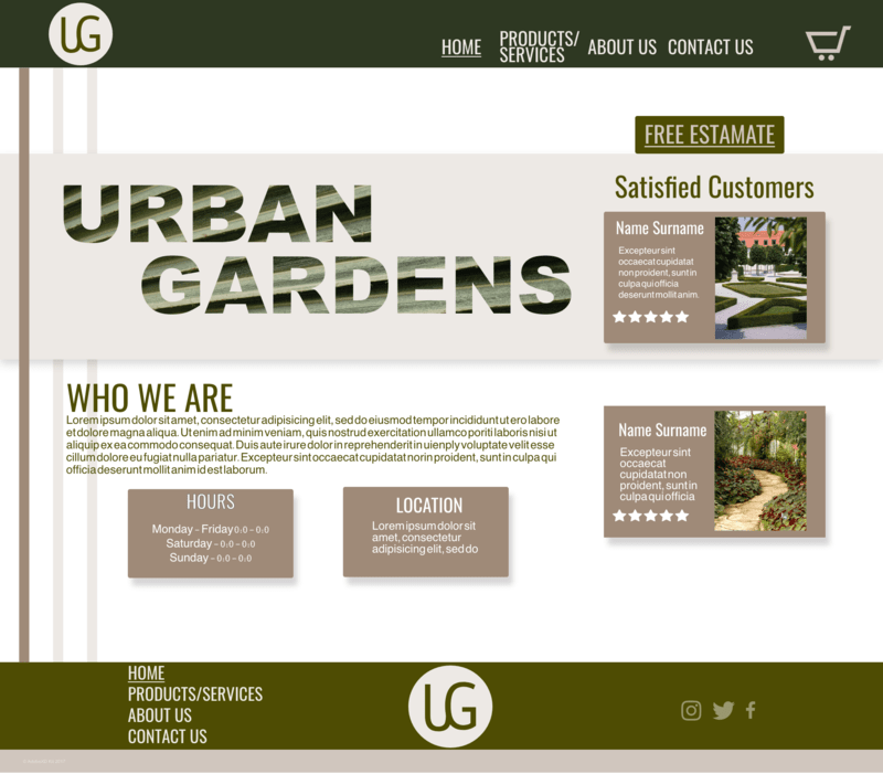 Urban Gardens Home Page