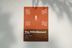Swiss reimagining of Fifth Element movie poster