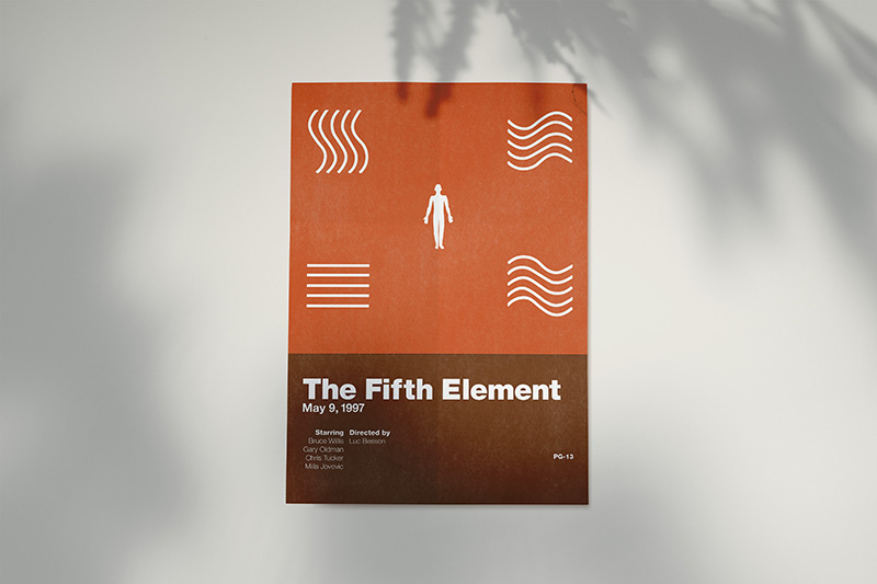 Swiss reimagining of Fifth Element movie poster